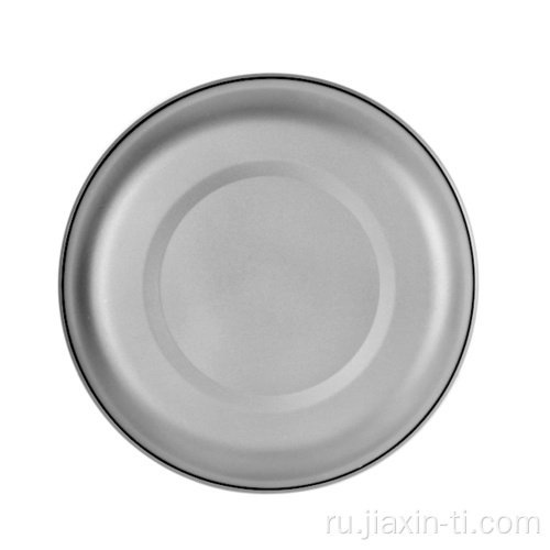 Титановый горшок Титановая тарелка Набор посуды для улицы